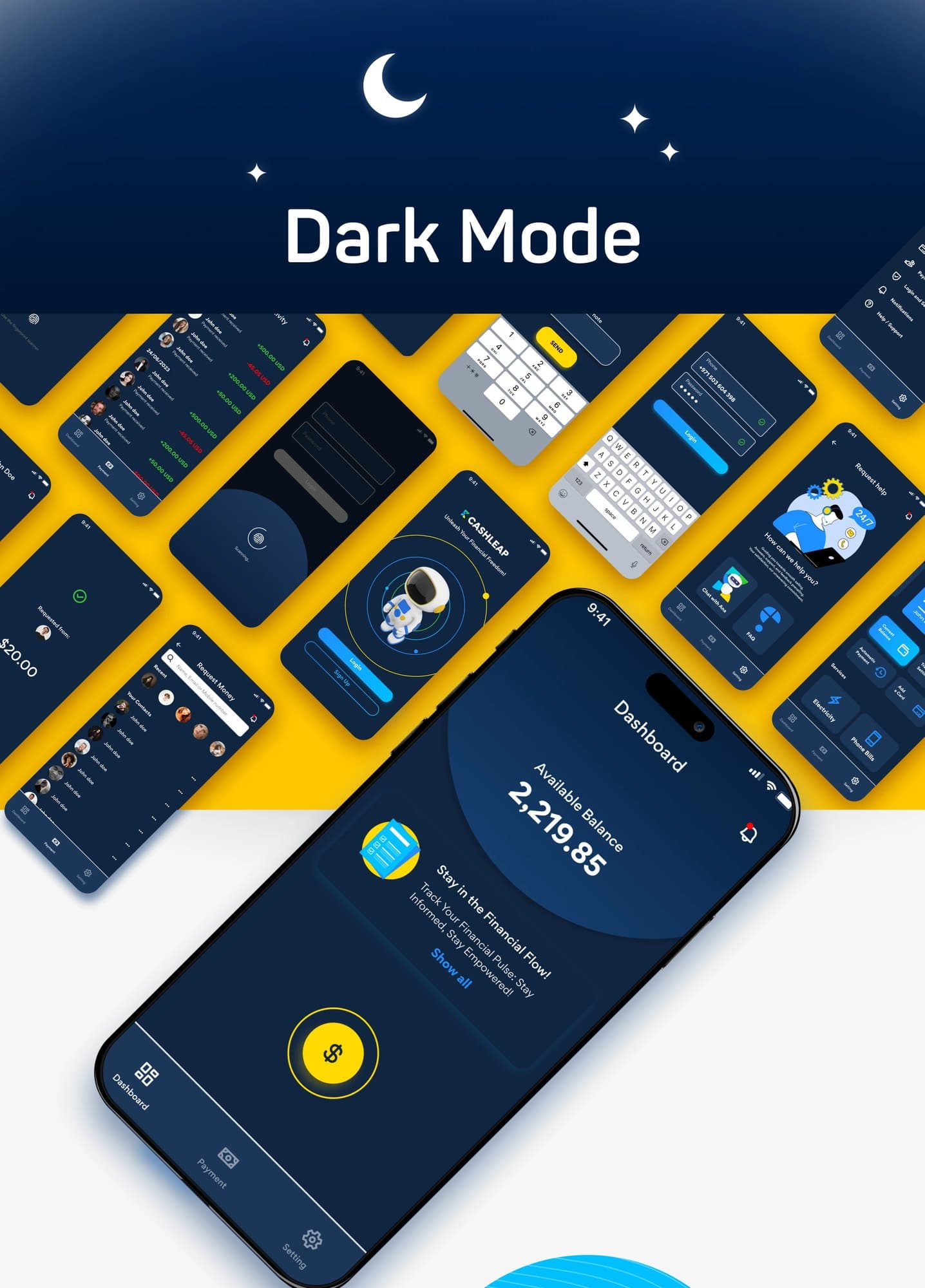 Mobile app interfaces 6
