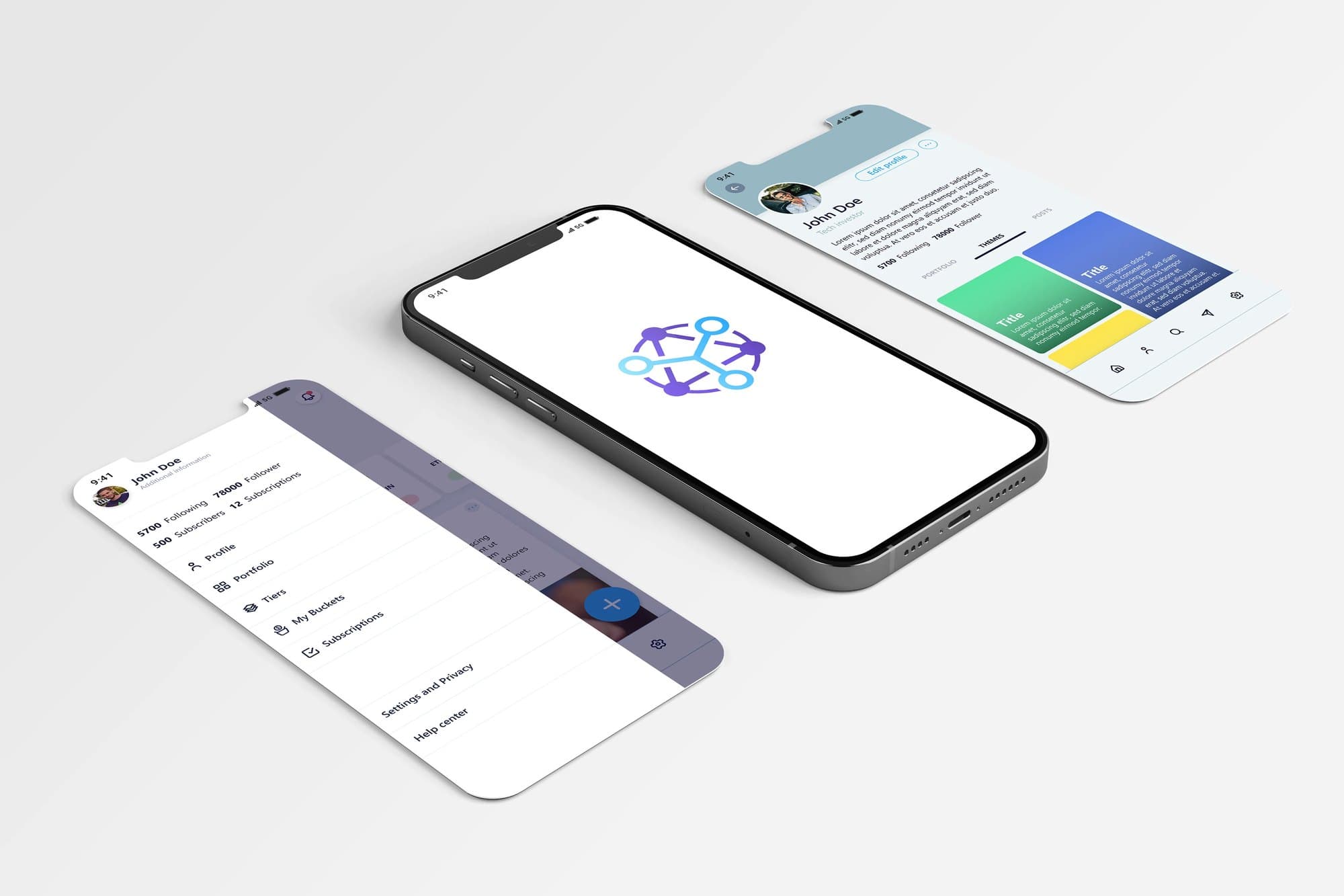 Mobile app interfaces 10